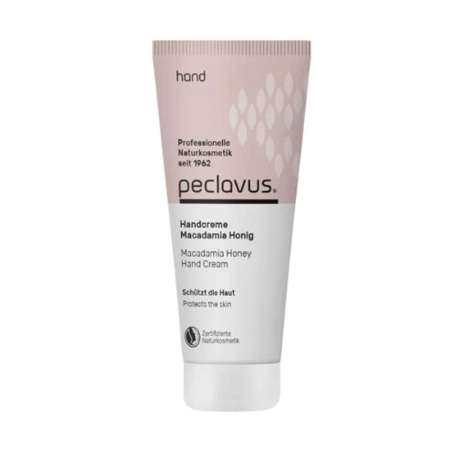 קרם ידיים מקדמיה ודבש להגנה ולשיקום PECLAVUS Hand Cream Macadamia Honey
