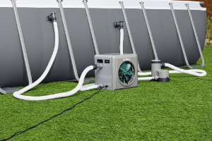 מחמם מים מקצועי 4.4KW | משאבה לחימום המים בבריכה הביתית | מקט 58748 | BESTWAY | קפיץ קפוץ