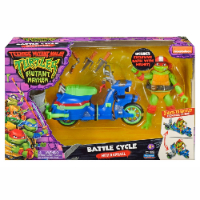 צבי הנינג'ה סרט דמות + רכב מעורב - Turtles Battle Cycle With Raphael
