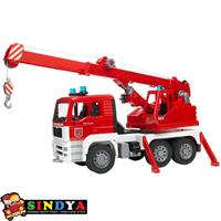 מכבה אש מאן MAN TGA + סירנה - Bruder 2771
