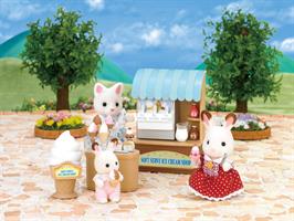 משפ' סילבניאן - דוכן גלידה - Sylvanian Families 5054