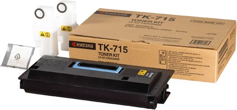 טונר שחור תואם Kyocera TK-715 Black Toner Cartridge