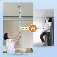מברשת קרצוף ניקוי אלחוטית מתכוננת עם מוט טלסקופי CleanGO