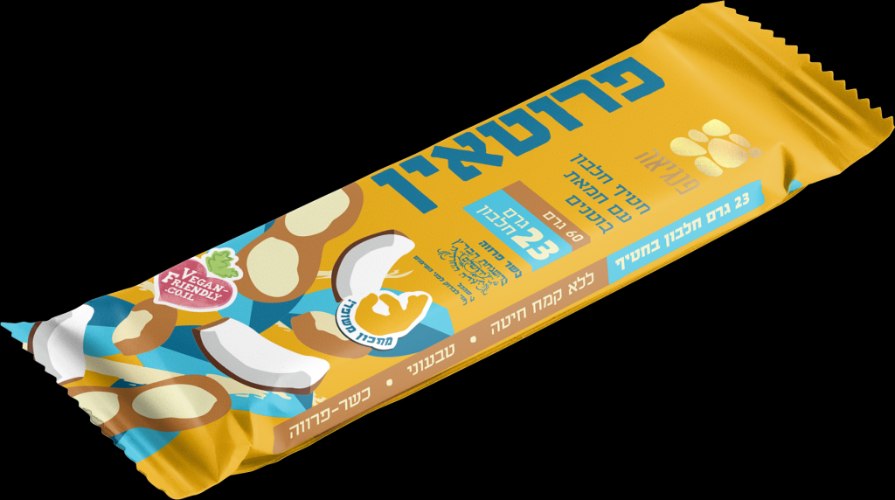 חטיף חלבון חמאת בוטנים 19.2 גרם חלבון 60 גרם - פנגיאה