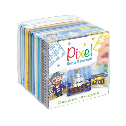 קיט פיראטים - 3 תבניות 6/6 ס"מ | פיקסל הובי