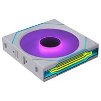 Lian-Li 120mm UNI FAN SL-INF FLEX Reverse Blade לבן