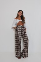 מכנס משבצות talia