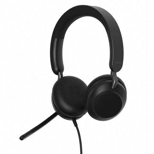 Jabra Evolve2 40 SE USB-C MS Stereo Headset Black
