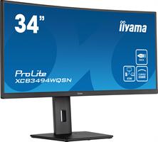 מסך מחשב קעור IIYAMA 34" ProLite VA UWQHD 120Hz 0.4ms 1500R