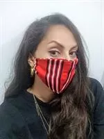 מסכת RED STRIPES