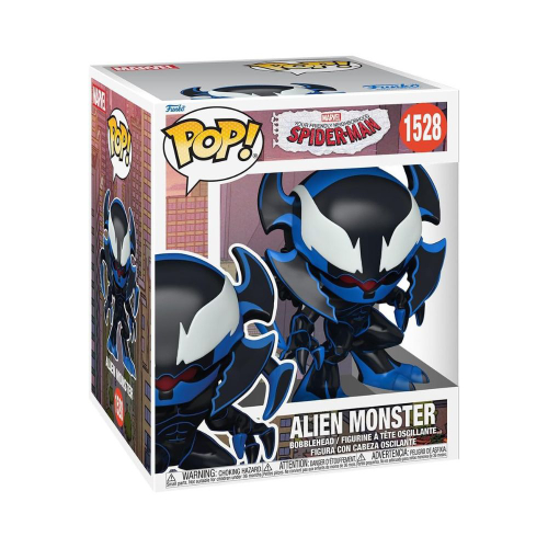 פופ 6" מארוול ספיידרמן - מפלצת חייזרית - Pop Funko Marvel Spiderman  Alien Monster #1528