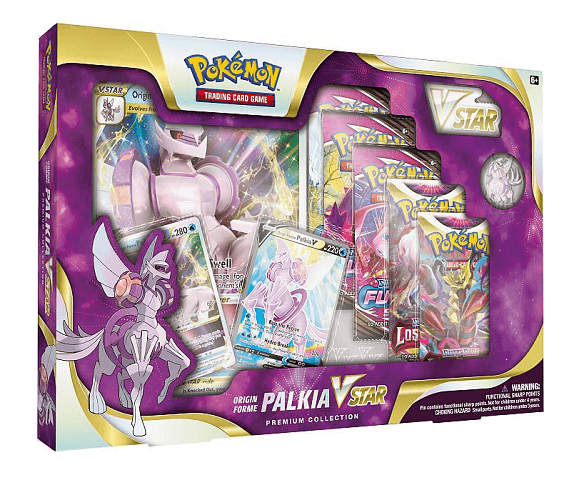 Pokemon TCG: Origin Forme Palkia VSTAR Premium Collection קלפי פוקימון מקוריים מארז סיכה וי-סטאר