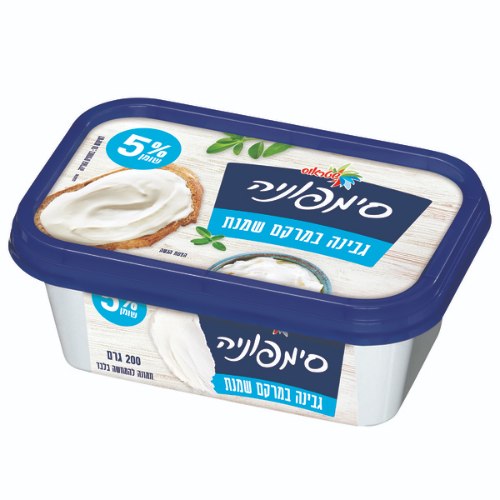 סימפוניה גבינת במרקם שמנת 5%, 200 גרם