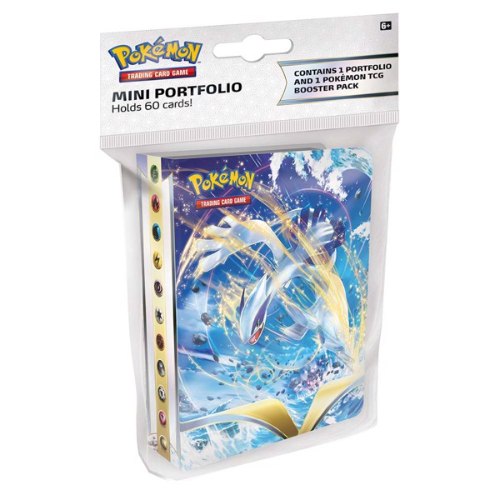 קלפי פוקימון מיני אלבום עם חבילה Pokémon TCG: Sword & Shield 12 Silver Tempest Mini Portfolio