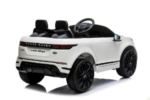 ג'יפ ממונע לילדים ריינג' רובר 12V צבע לבן - RANGE ROVER