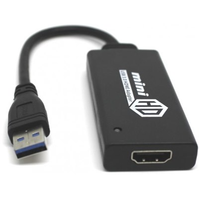 USB 3.0 - HDMI Adapter + עם מתאם שמע Gold Touch