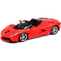 דגם בוראגו מכונית פרארי אפרטה אדומה 1/24 Bburago Ferrari Aperta