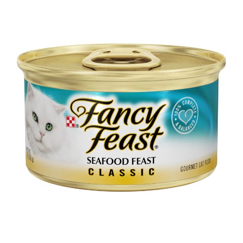 פנסי פיסט מעדן גורמה פירות ים 85 גרם - FANCY FEAST SEAFOOD FEAST CLASSIC 85G