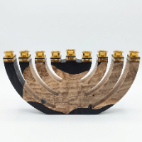 חנוכייה שחורה
