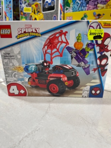 Lego spiderman techno trike