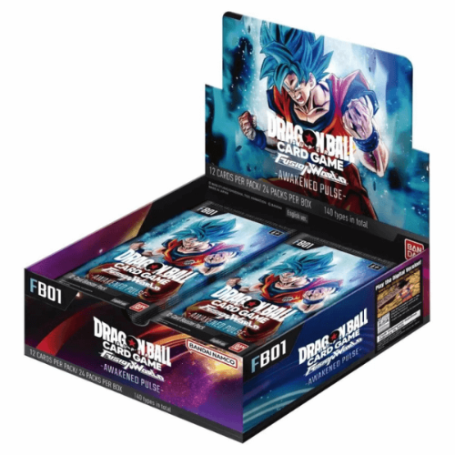 Dragon Ball TCG: FB01 Fusion World Awakened Pulse Booster Box קלפי דרגון בול מקוריים בוסטר בוקס