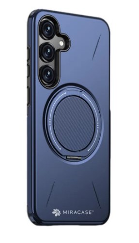 קייס פלסטיק לטלפון נייד מירקייס עבור Miramag Samsung S25 כחול