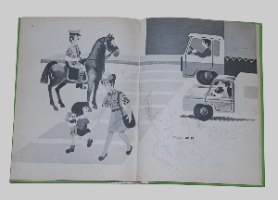 כך נהיה גדולים מסדרת תמונות מספרות ספר ילדים וינטאג' כריכה קשה 1975 ציורים שלמה לוי; הוצאת יבנה