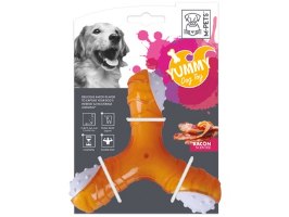 צעצוע לכלבים כוכב יאמי בטעם בייקון M-PETS 