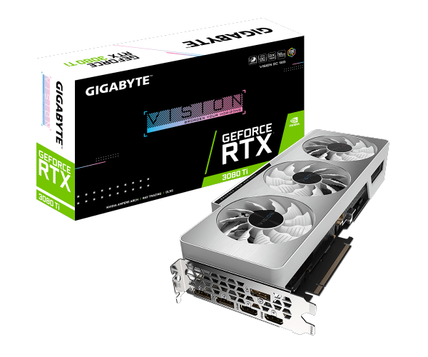 כרטיס מסך Aorus GeForce RTX 3080 Ti VISION OC 12G WF3 PCIE 4.0