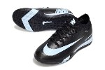 ללא גרב - נעלי ילדים קטרגל Air Zoom Mercurial Vapor X שחור-תכלת