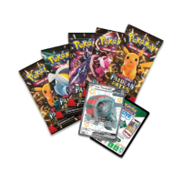 Pokemon TCG: Paldean Fates Shiny Iron Treads ex Tin EU קלפי פוקימון TCG מקוריים מארז פח