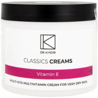 קרם ויטמינים לעור יבש מאוד 250 מ"ל - Dr Kadir - Multi Vita Multivitamin Cream