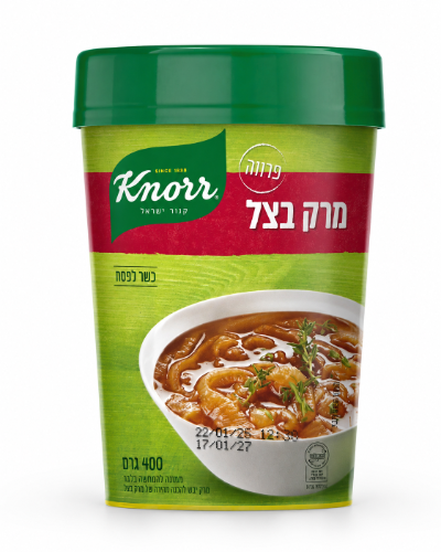 אבקת מרק בצל כשל"פ ללא גלוטן 400 גרם - קנור