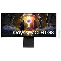 מסך מחשב קעור לגיימינג Samsung 34" Odyssey G8 OLED QHD 175Hz 0.03ms 1800R