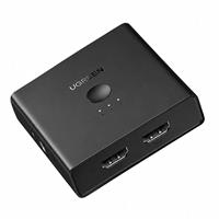UGREEN HDMI 2.0 2-in To 2-out + Optical (SPDIF) 3.5 mm Switcher