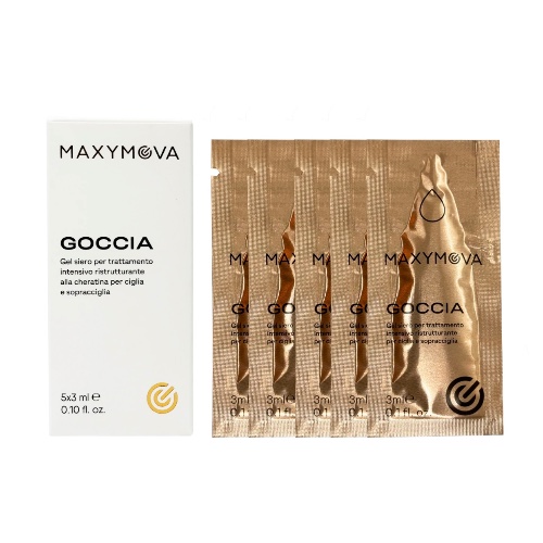 Maxymova Goccia בוטוקס לריסים ולגבות- 5 שקיות של 3ml