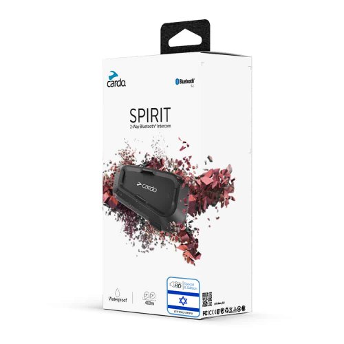 דיבורית לקסדה Cardo SPIRIT Special IL Edition רמקולים 40 מ''מ