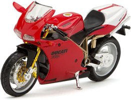 דגם אופנוע בוראגו 1:18 Bburago Ducati 998 R