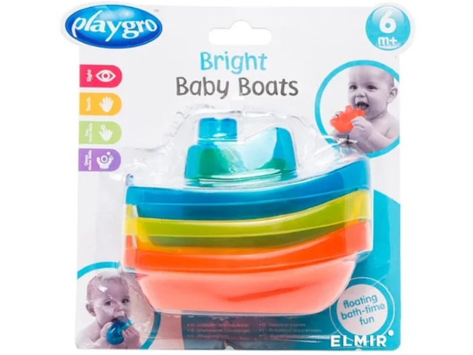 פלייגרו - סירות מים בהירות - Playgro 183454