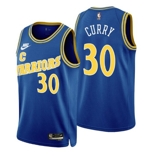 גופיית NBA גולדן סטייטס ווריורס כחול 22/23 - #30 Stephen Curry