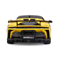 דגם מכונית פרארי ספורט צהובה - Bburago Ferrari SF90 XXStradale 1:24