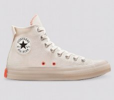 All star convers נעלי קונברס CX גבוה - קרם