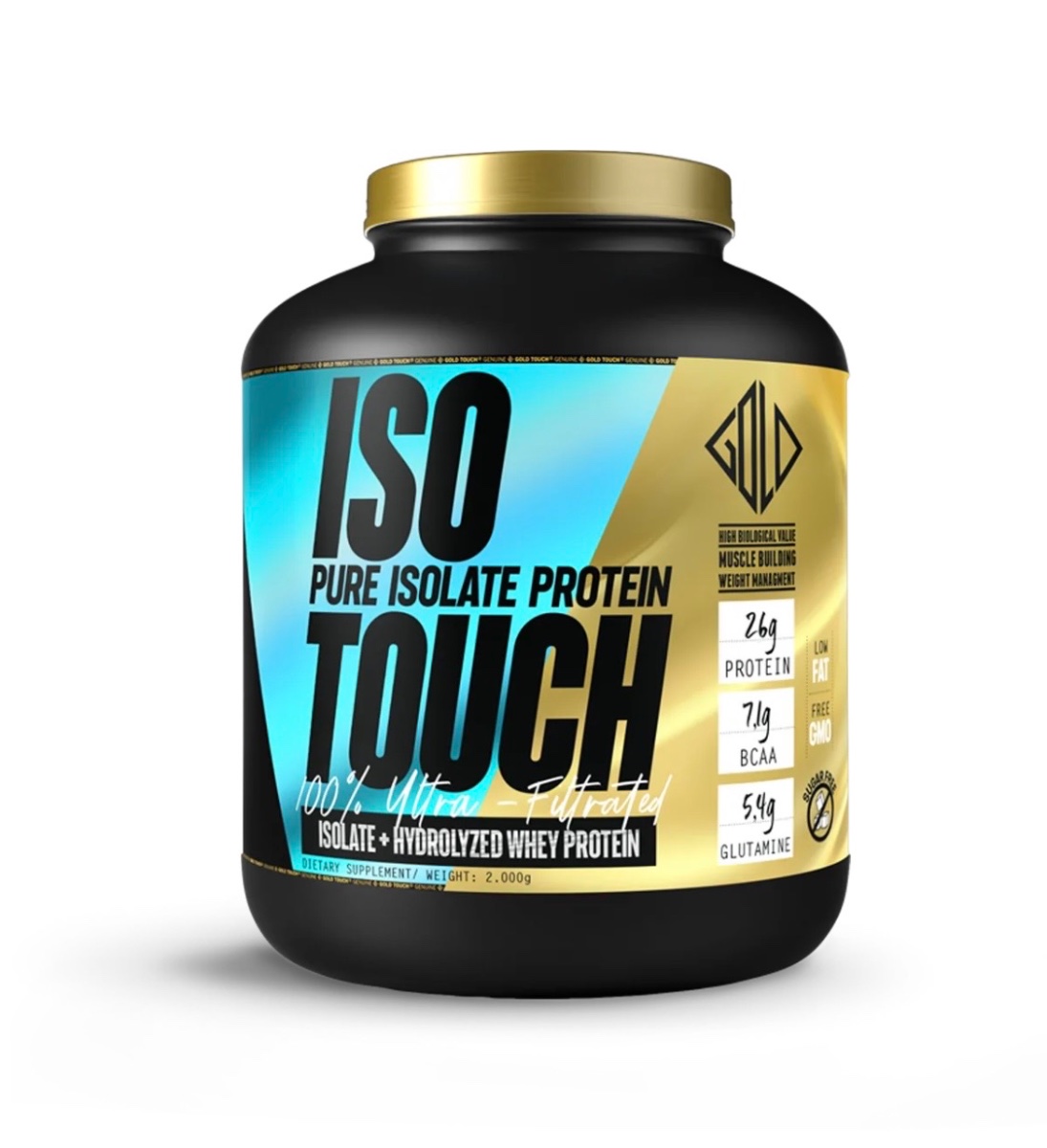 אבקת חלבון איזולייט Gold Touch Nutrition Iso Touch Protein 2kg