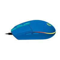 עכבר גיימינג Logitech G203 Lightsync RGB צבע כחול