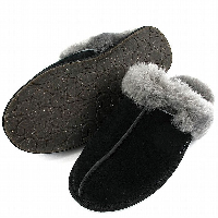 אגג UGG W SCUFFETTE BLACK - שחור