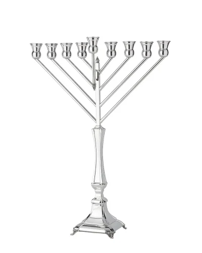 עותק של חנוכיה חב"ד מכסף טהור פריז (s)