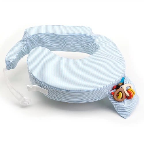 כרית הנקה - My Brest Friend ORIGINAL BLUE AND WHITE STRIPE