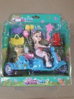 בובת ניני אהבה - בובה יום הולדת ווספה גוררת גודל מארז 29\24