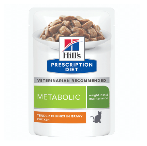 Hill's Prescription Diet Metabolic Weight Management Wet Cat Pouch