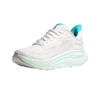 HOKA CLIFTON 10 נעלי ספורט נשים הוקה קליפטון 10 בצבע לבן/כחול סיאלו | רוחב לבחירה